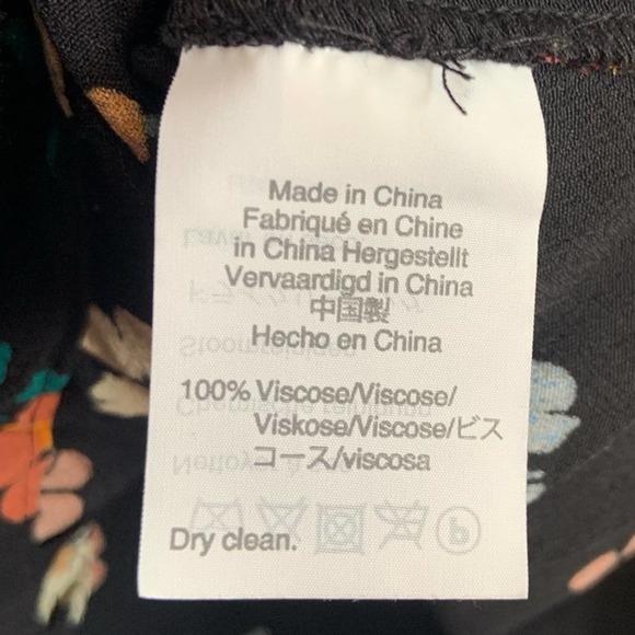 Madewell Wrap Top in Pressed Flowers Small - Picture 8 of 8